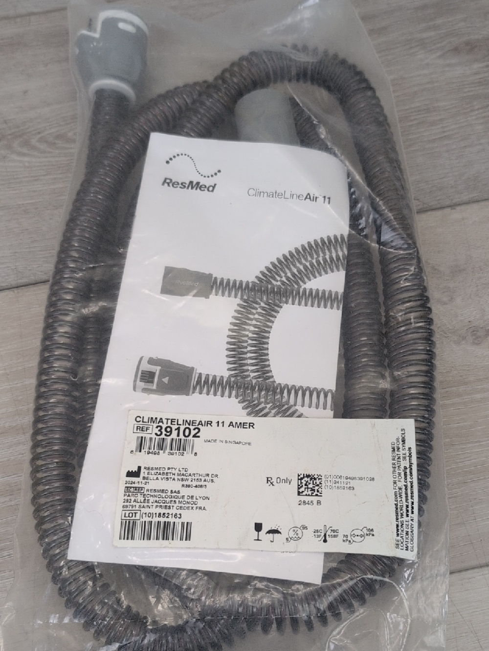 Resmed ClimateLineAir 11 Climate Line Air Hose New 39102